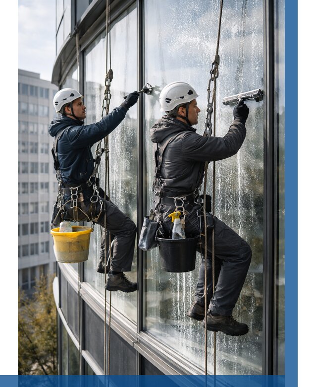 Мойка панорамных окон в Тайшете от 363 р. заказать у ВЫСОТНИК-Тшт