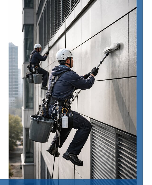 Мойка вентилируемого фасада в Тайшете от 260 р. | ВЫСОТНИК-Тшт