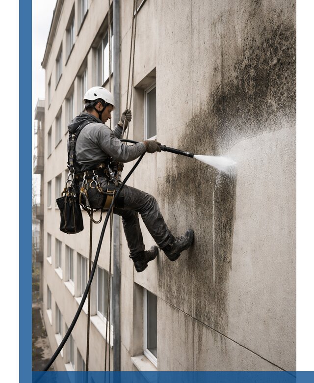 Профессиональная очистка фасадов от плесени в Тайшете