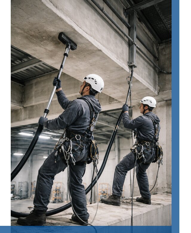 Обеспыливание потолочных конструкций в Тайшете от 260 р. |ВЫСОТНИК-Тшт