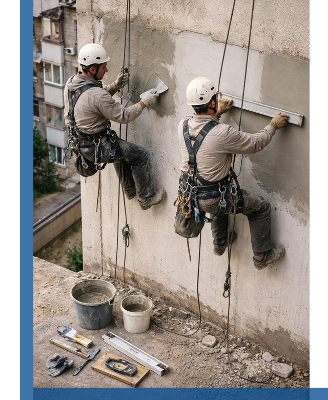 Комплексный ремонт штукатурного фасада с гарантией в Тайшете