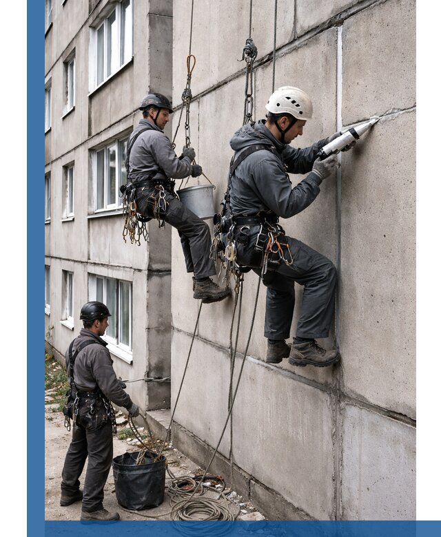 Герметизация межпанельных швов в Тайшете с гарантией герметичности
