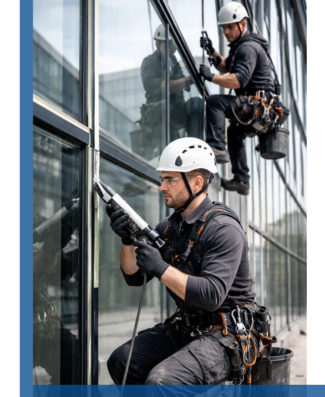 Герметизация витражных швов в Тайшете для зданий и фасадов