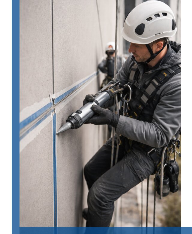 Герметизация стыков фасадных панелей в Тайшете качественно и быстро