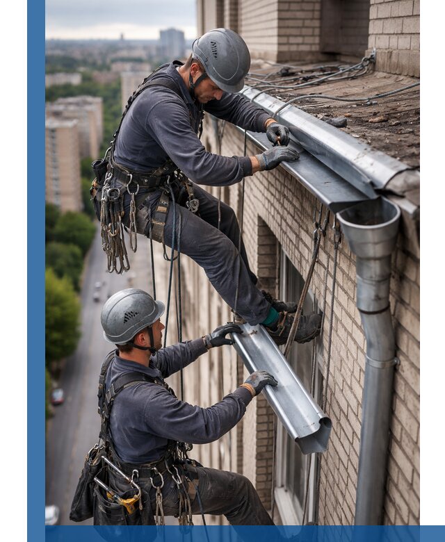 Ремонт водосточных желобов в Тайшете, быстро и качественно