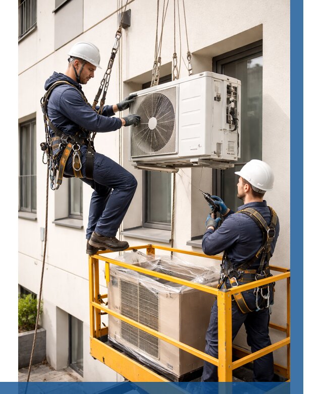 Демонтаж внешнего блока кондиционера в Тайшете от 3635 р. | ВЫСОТНИК-Тшт