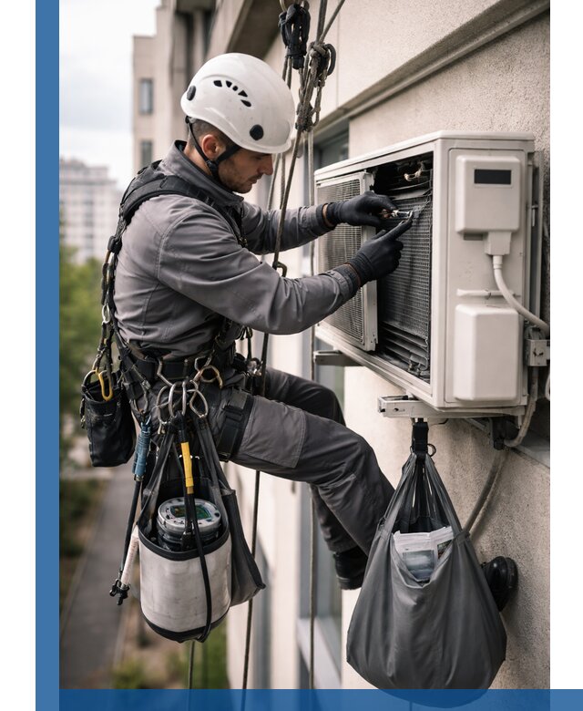 Обслуживание внешнего блока кондиционера в Тайшете профессионально