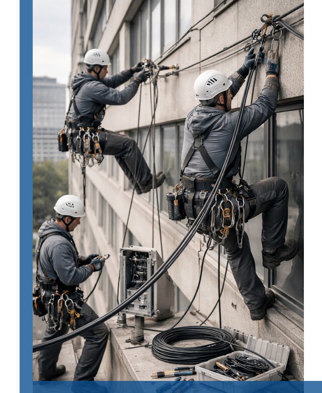 Прокладка оптоволоконного кабеля в Тайшете под ключ с тестированием