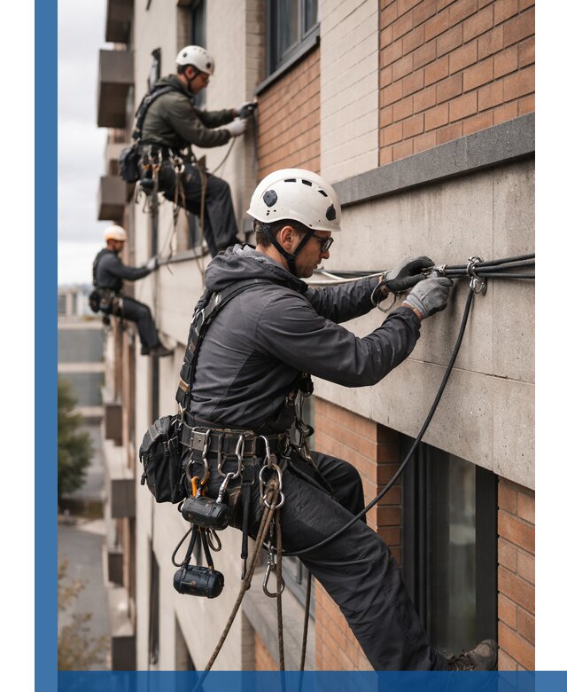 Крепление кабеля на фасаде монтаж и крепеж в Тайшете