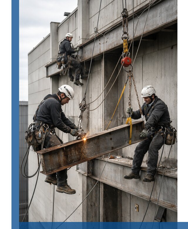 Демонтаж металлоконструкций на высоте в Тайшете под ключ