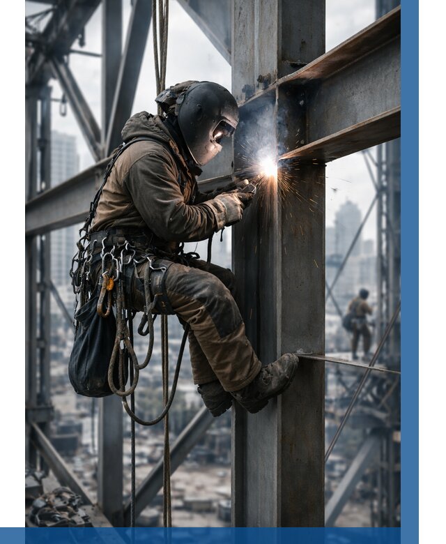 Высотные сварочные работы в Тайшете от 3635 р. | ВЫСОТНИК-Тшт