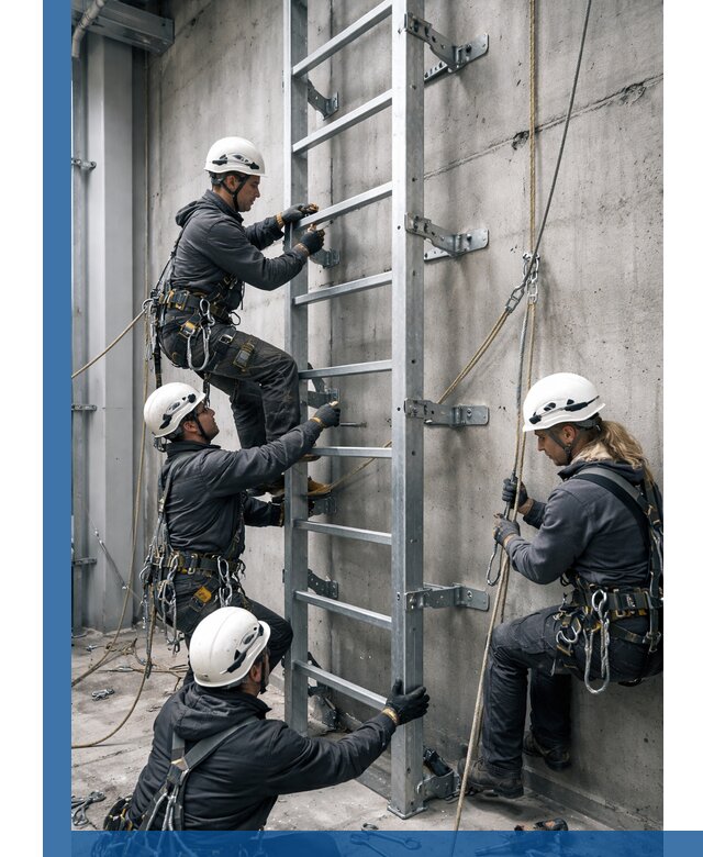 Монтаж металлических лестниц в Тайшете под ключ со гарантией