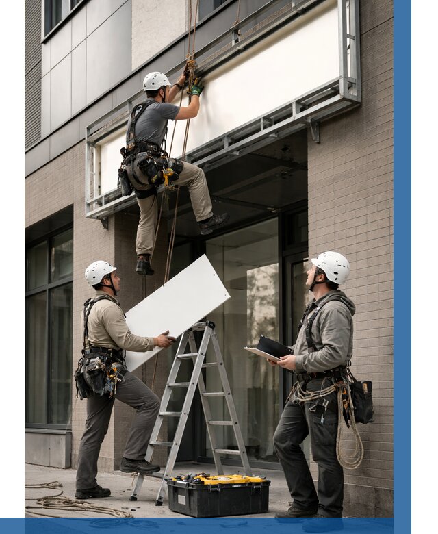 Монтаж светового короба в Тайшете от 6750 р. | ВЫСОТНИК-Тшт