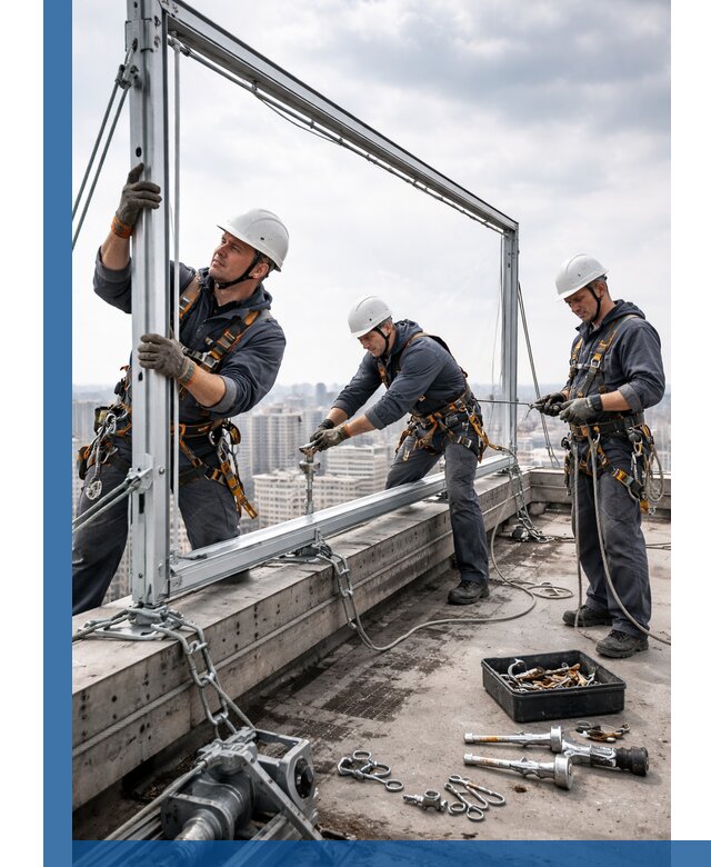 Монтаж крышных рекламных конструкций под ключ в Тайшете