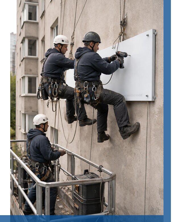 Монтаж табличек и указателей в Тайшете от 3635 р. | ВЫСОТНИК-Тшт