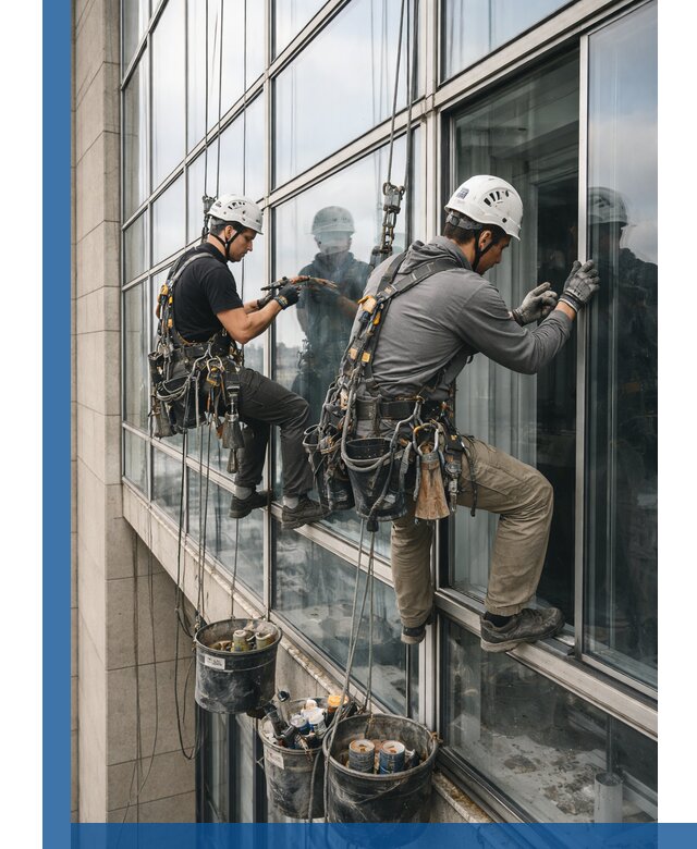 Ремонт витражных конструкций и фасадного остекления в Тайшете