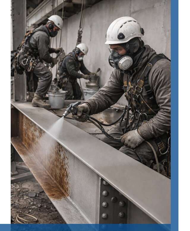 Антикоррозионная покраска металла в Тайшете от 727 р. | ВЫСОТНИК-Тшт