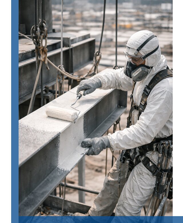 Профессиональная огнезащитная обработка металлоконструкций в Тайшете