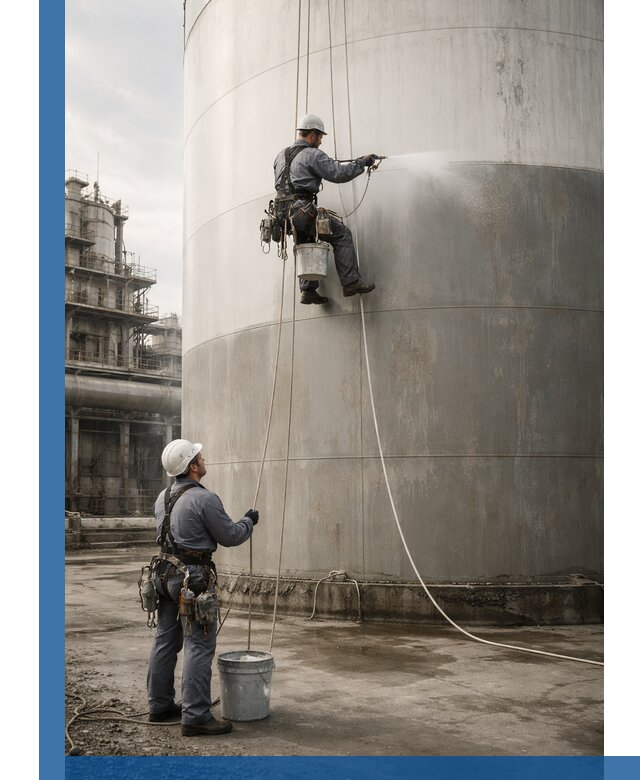 Покраска стальных резервуаров и емкостей в Тайшете профессионально