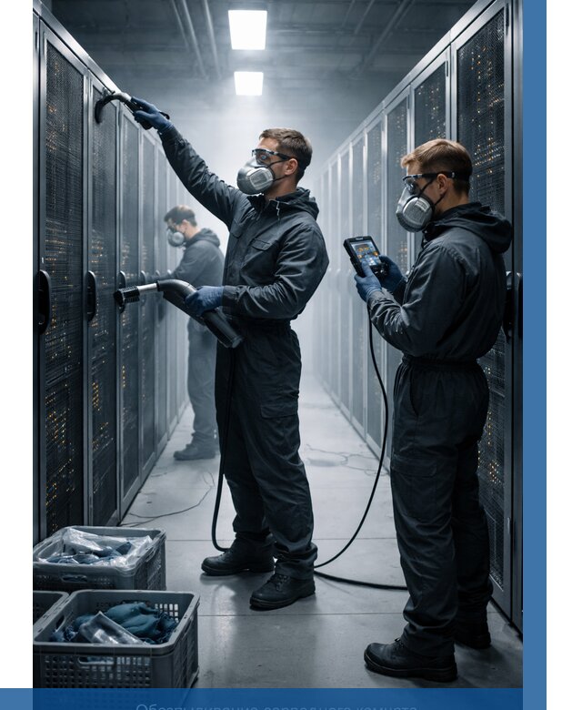 Обеспыливание серверной комнаты в Тайшете от 4673 р. | ВЫСОТНИК-Тшт