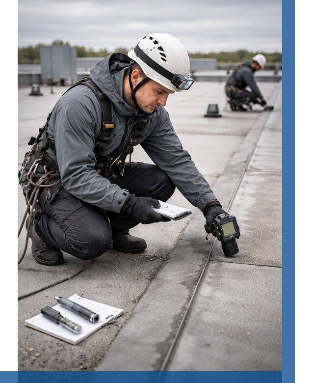 Обследование кровли на протечки в Тайшете от 4673 р. | ВЫСОТНИК-Тшт