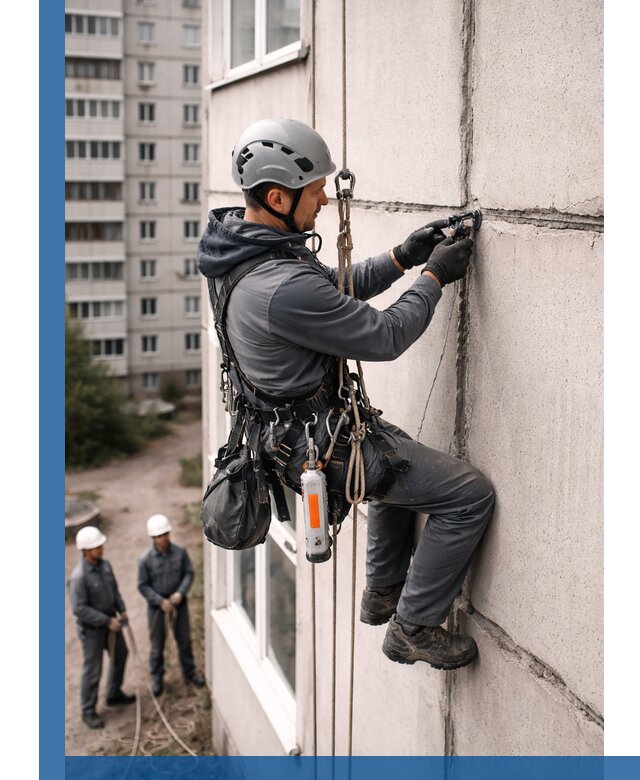 Обследование межпанельных швов и герметизация в Тайшете