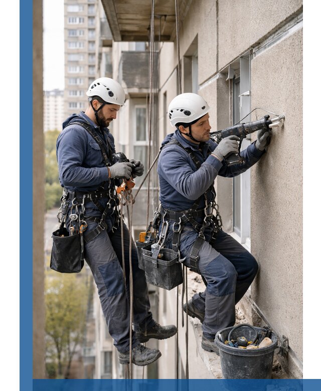 Промышленные альпинисты высотные работы и монтаж в Тайшете